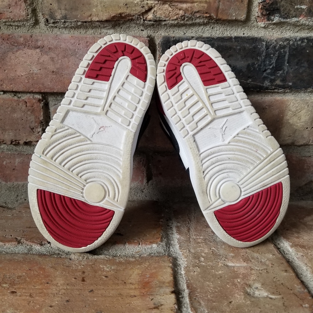 Nike Air Jordan 1 Low ALT White Gym Red BQ6066 115 PS Size 11C - Picture 5 of 12